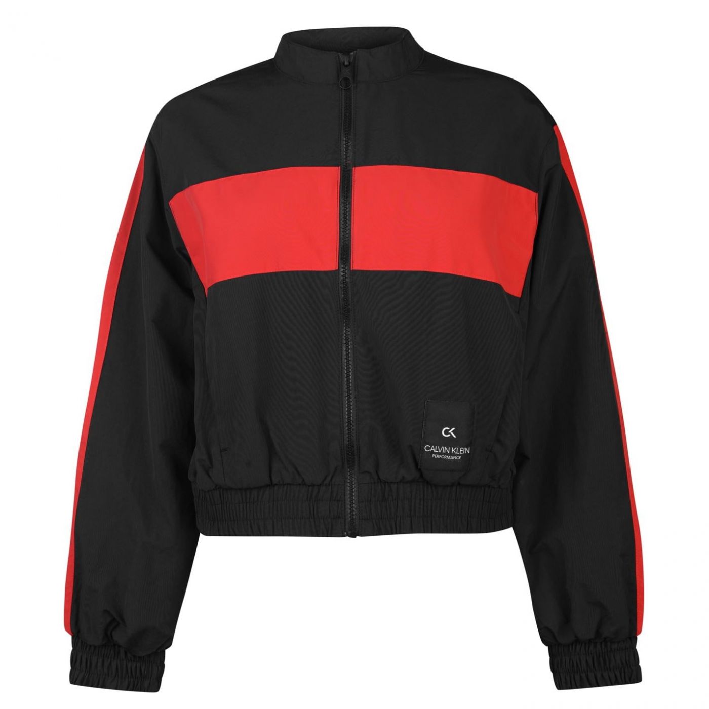 Calvin Klein Performance Calvin Womens Zipped Hoodless Wind Jacket