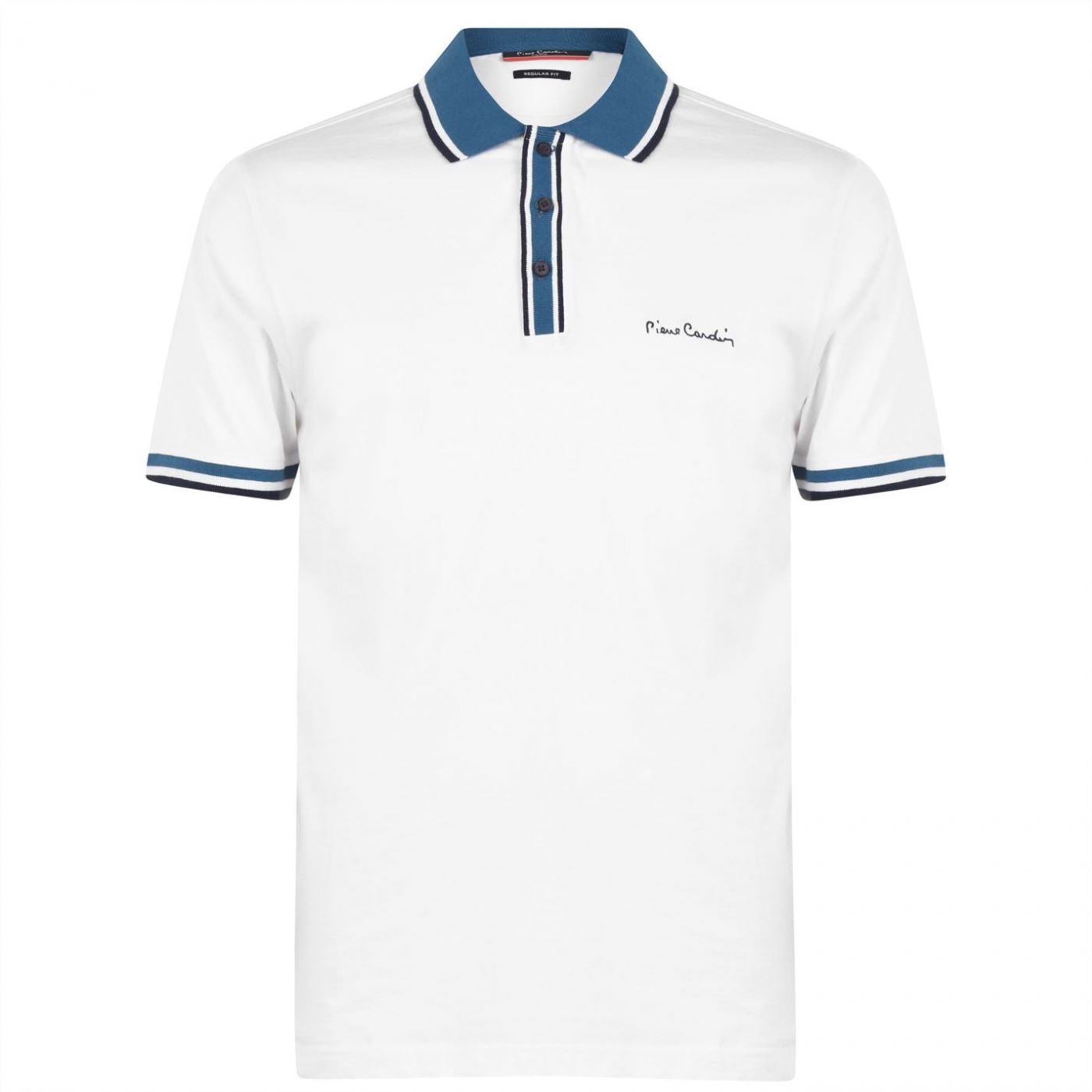 Pierre Cardin Tipped Detail Polo Shirt Mens