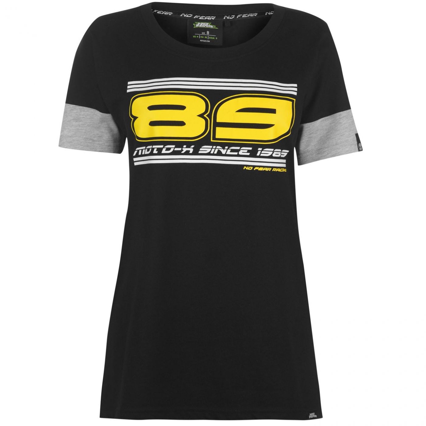 No Fear Short Sleeve T Shirt Ladies