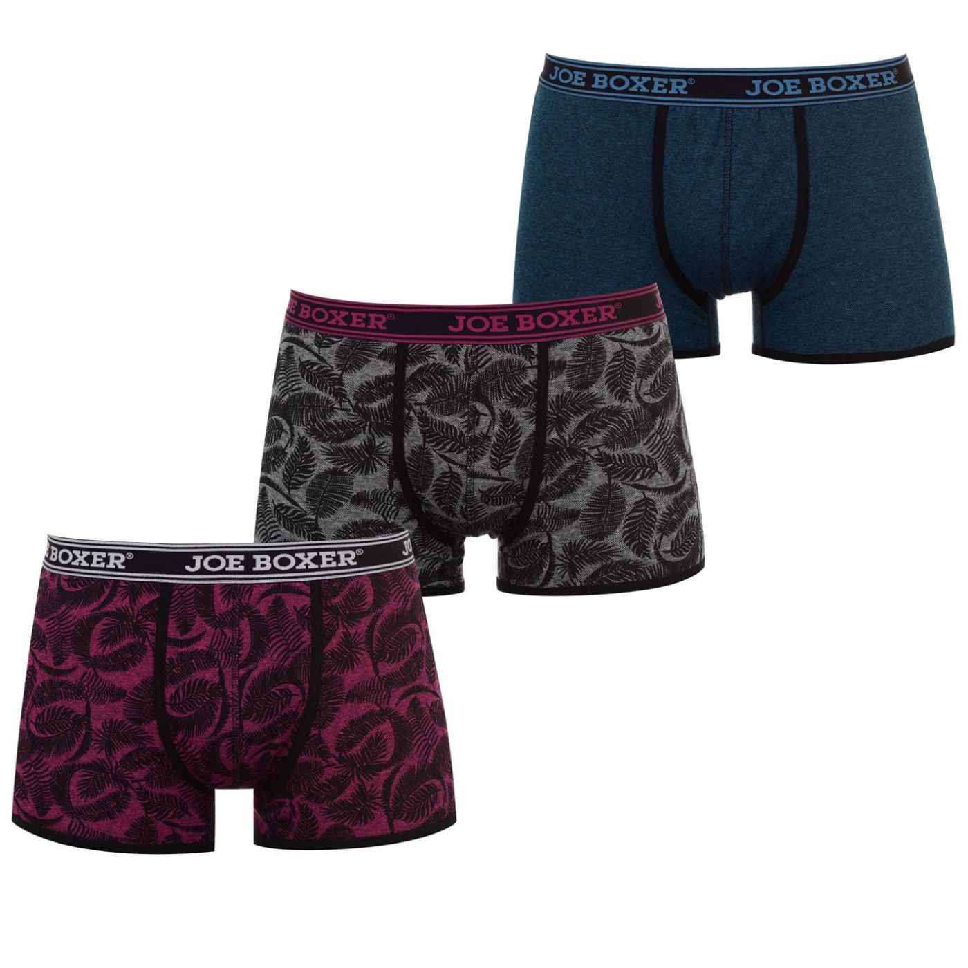 Joe Boxer 3 Pack Hipster Briefs Mens