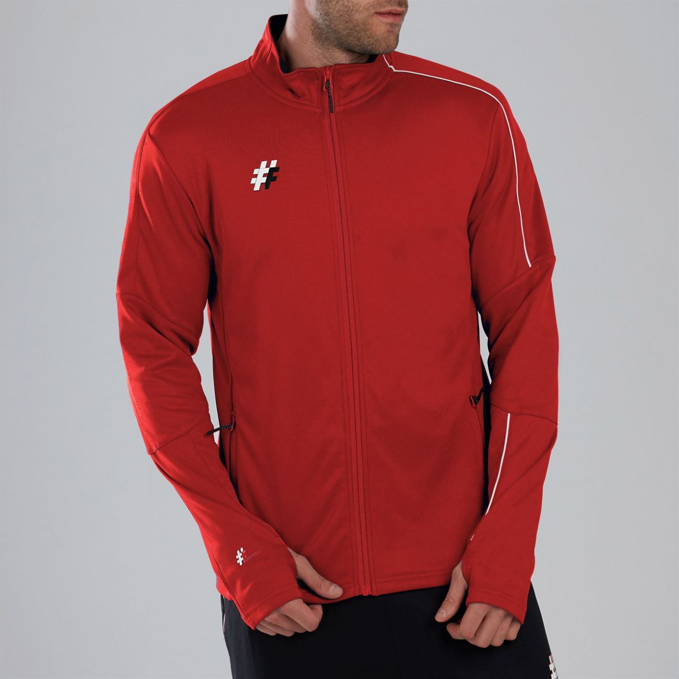 Five Stadium Zipped Funnel Neck Jacket Mens