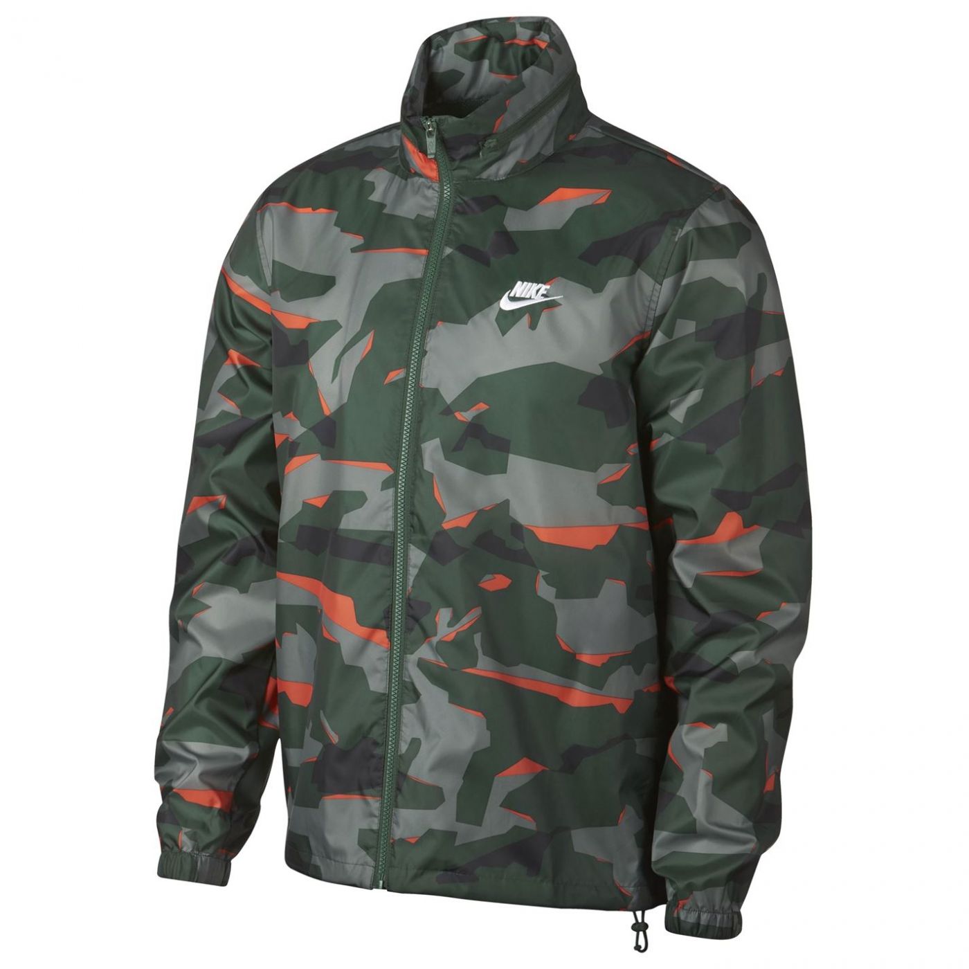 Nike Camo Windbreaker Jacket Mens