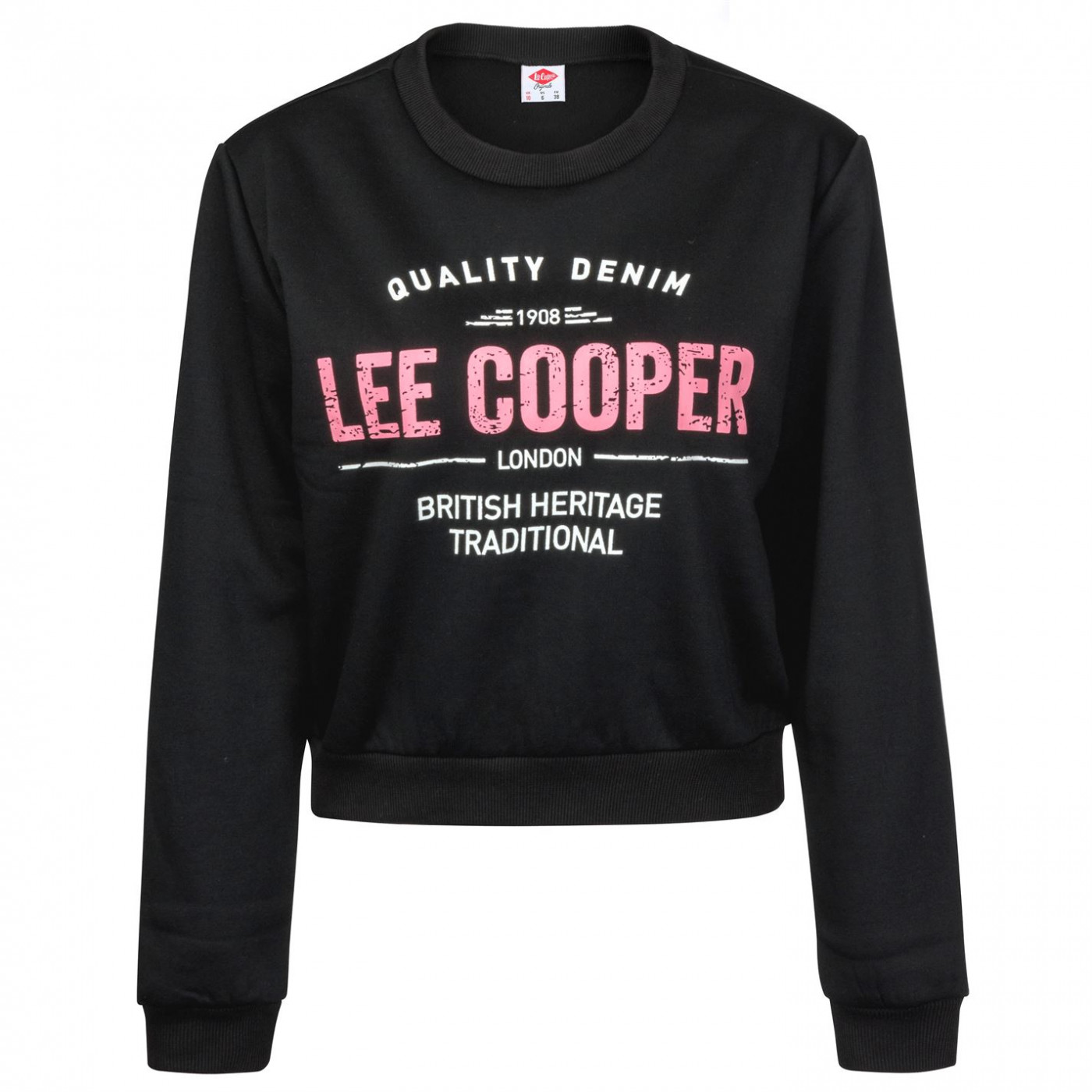 Lee cooper printed cheap fleece sweater ladies