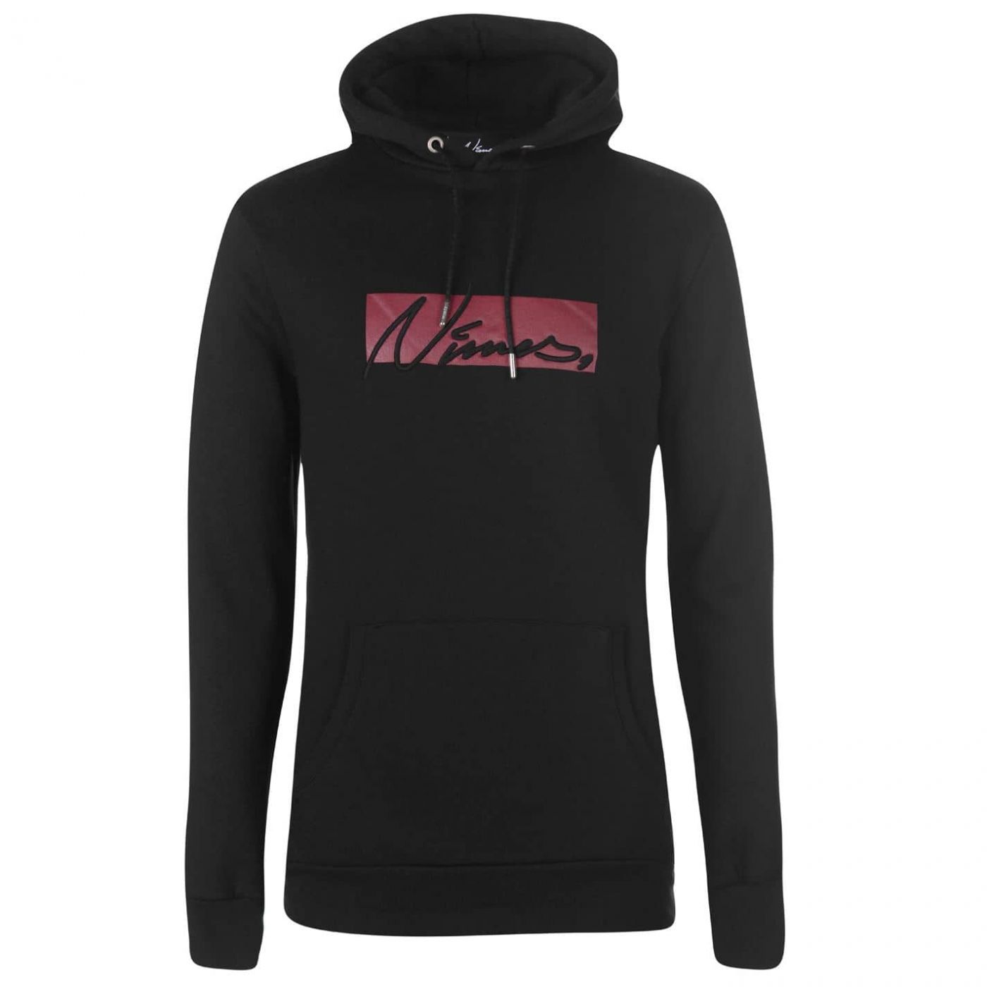 Nimes Box Script Over the Head Hoodie