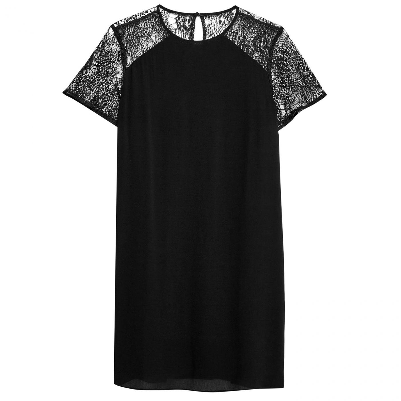 Jack Wills Biggleswade Lace Sleeve Dress