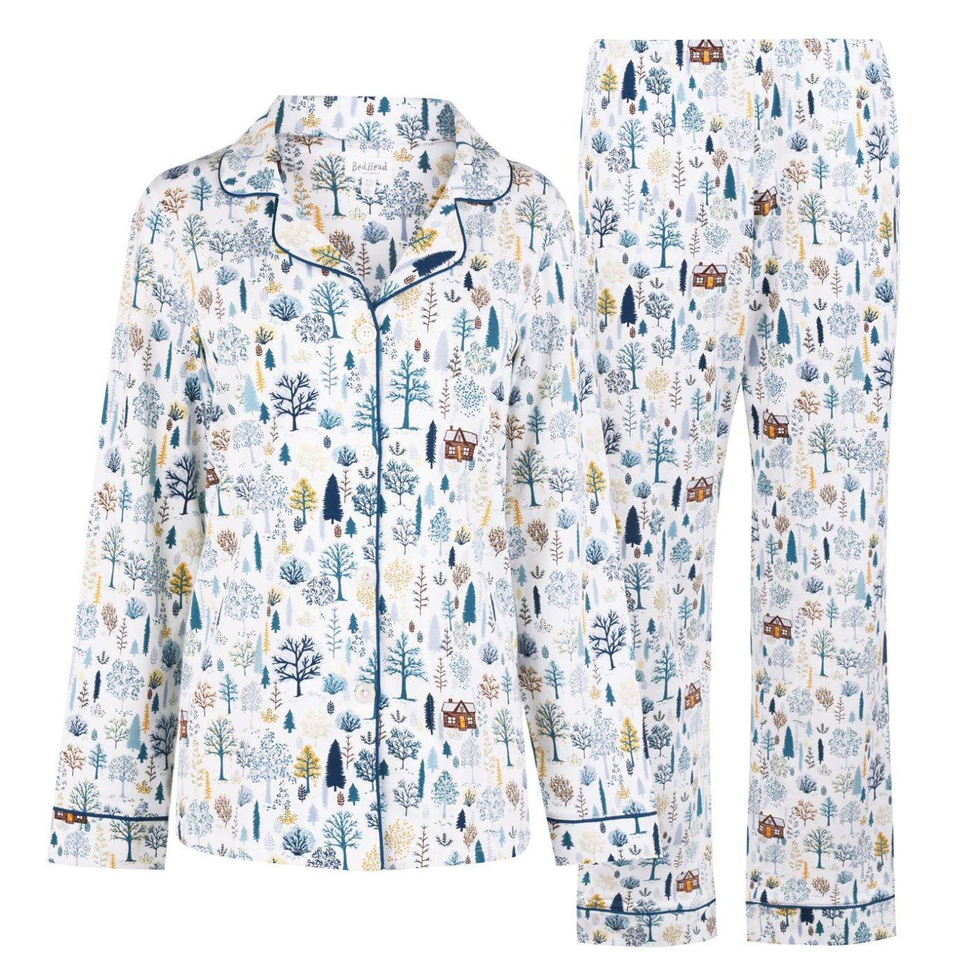 Bedhead Cabin In The Woods Long Sleeve Pyjama Set