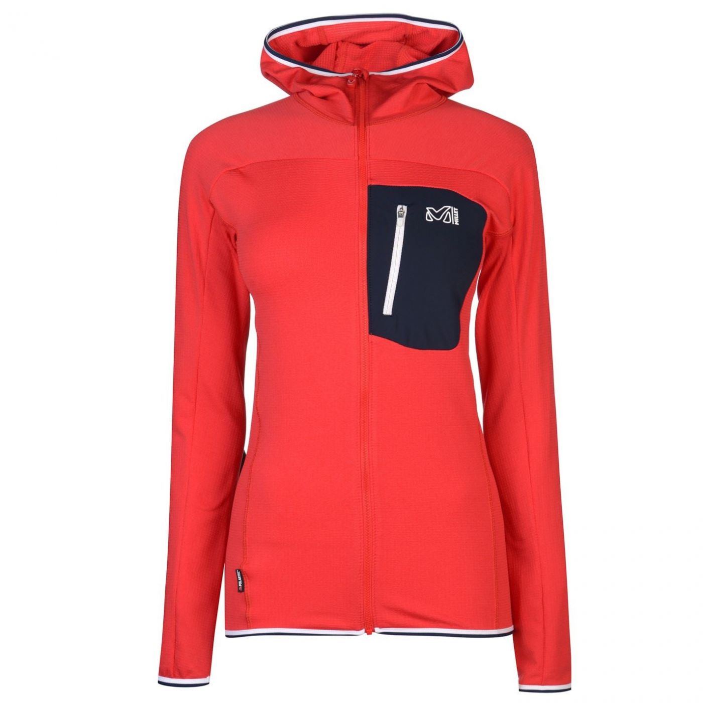 Millet Tril Grid Hoodie Ladies