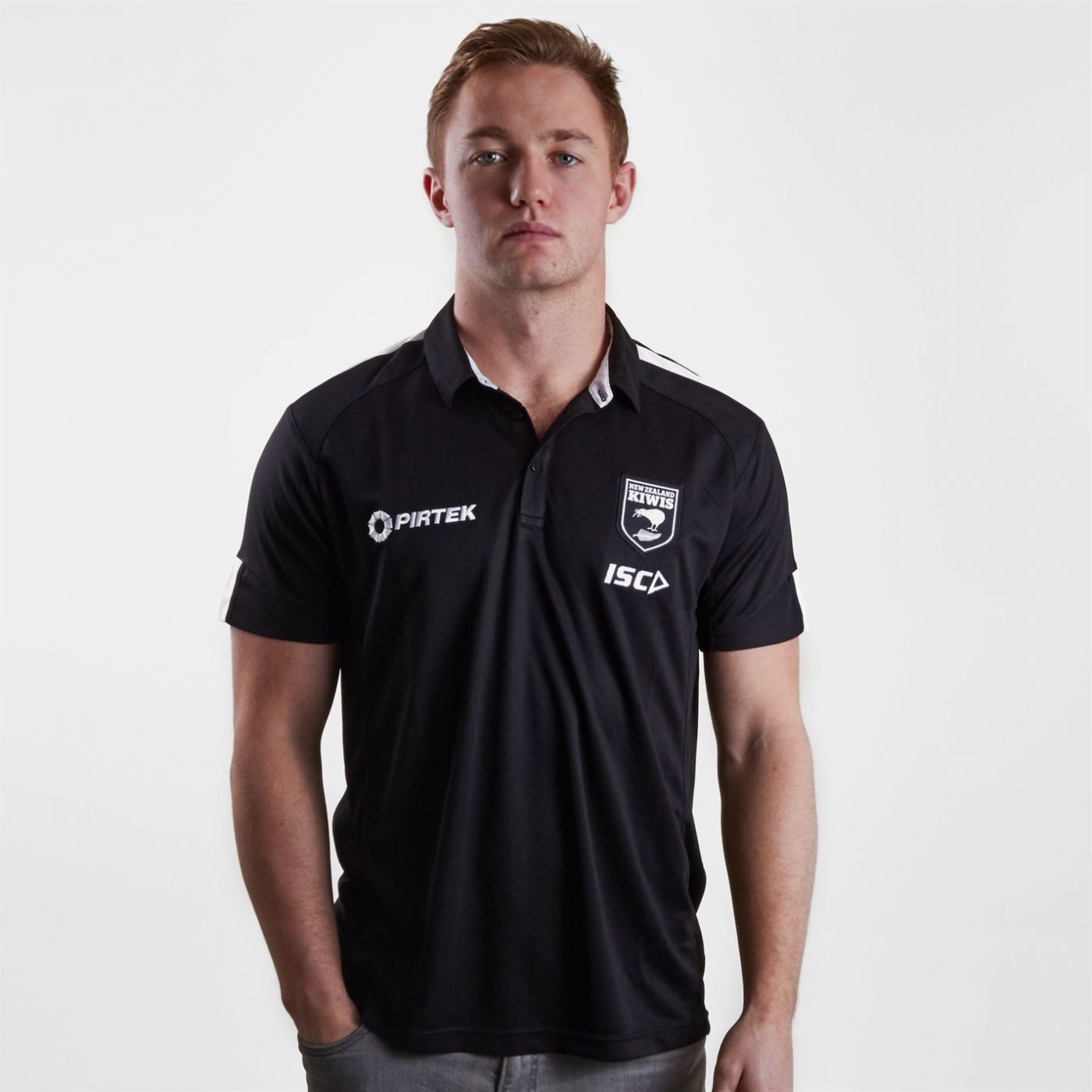 ISC New Short Sleeve Polo Shirt Mens