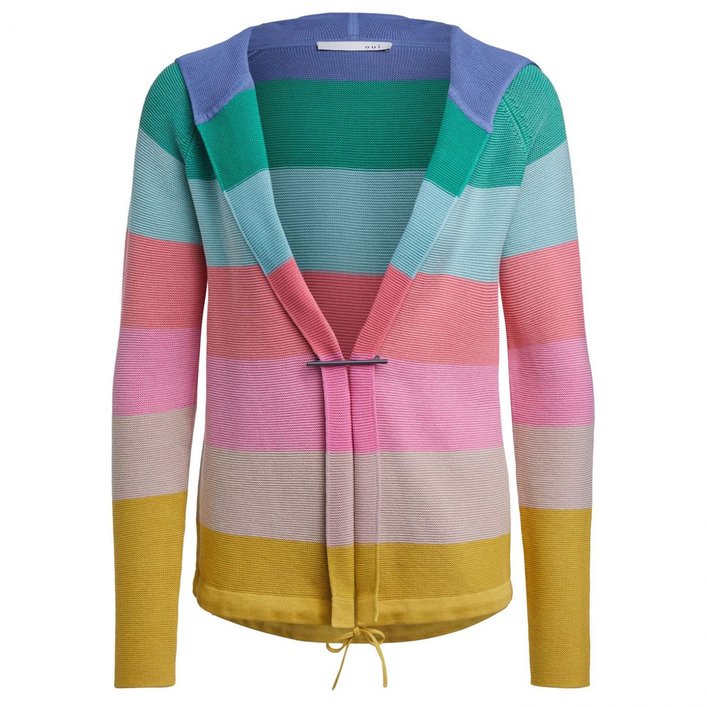 Oui Stripe Cardigan