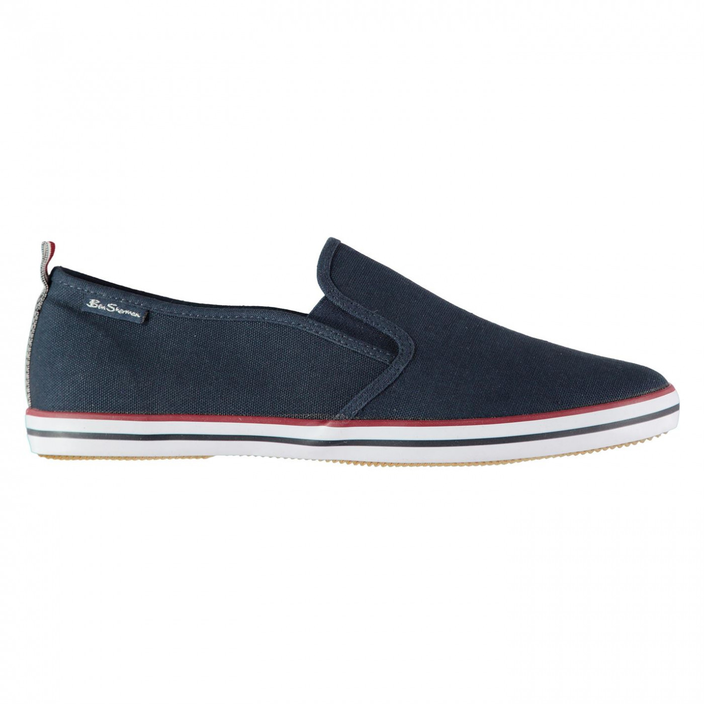 Ben Sherman Leigh Slip On Canvas Trainers
