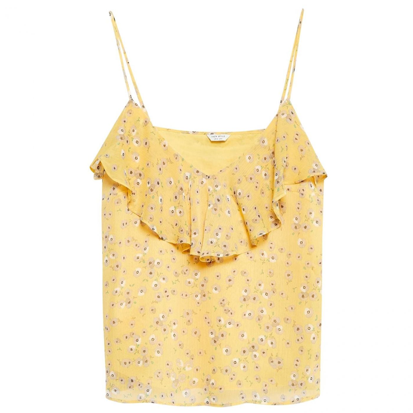 Jack Wills Lychett Frill Cami Top