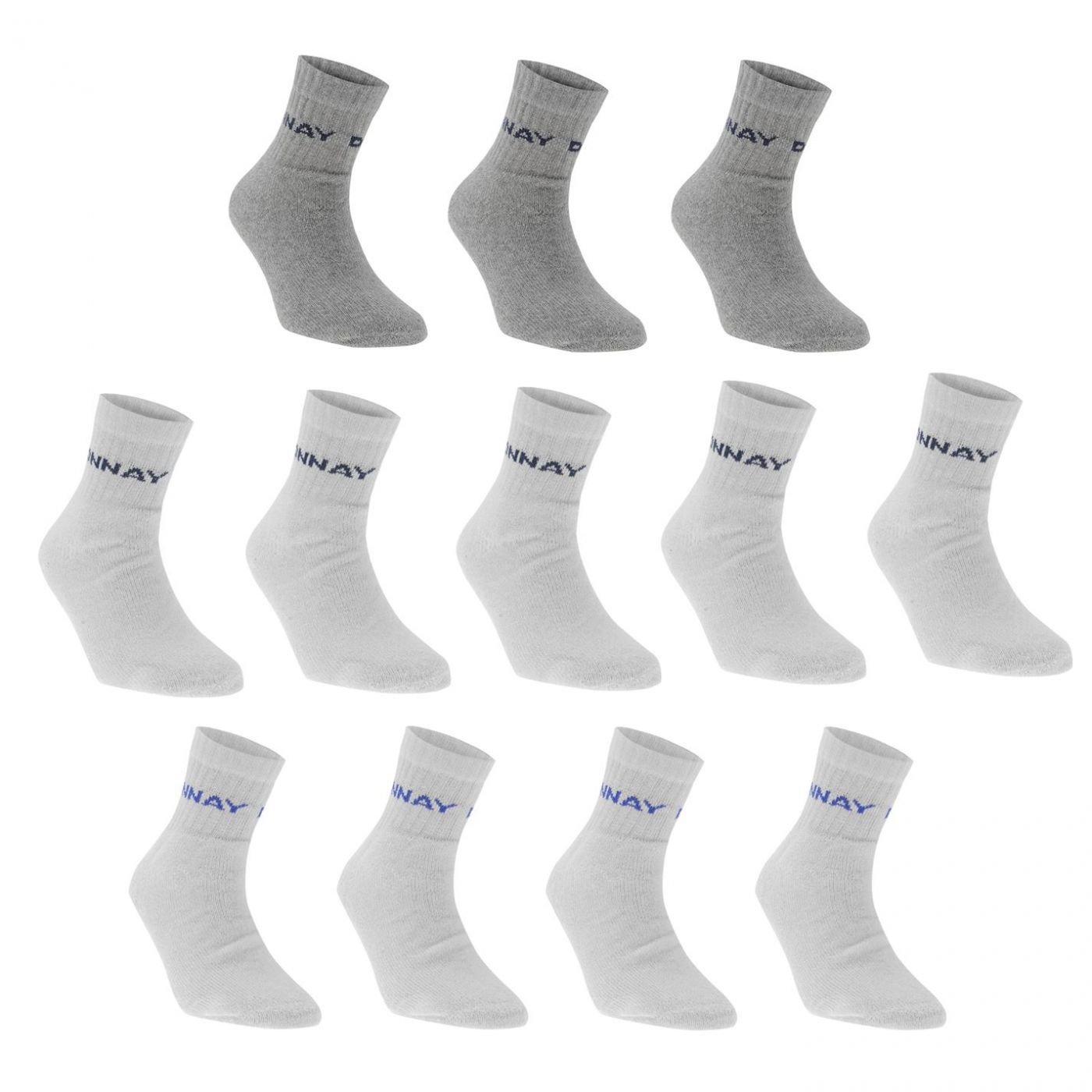 Donnay Quarter Socks 12 Pack Mens
