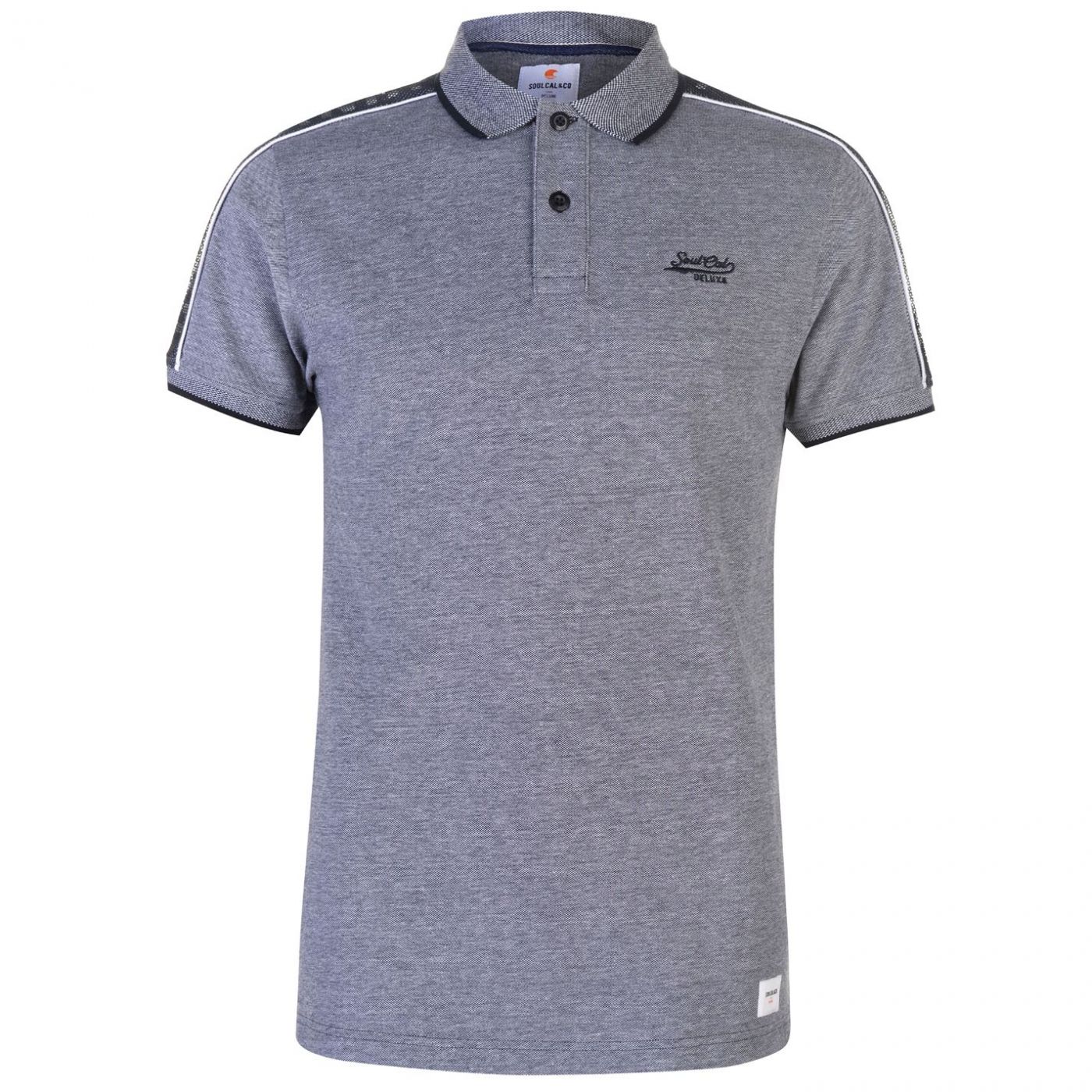 SoulCal Deluxe Birdseye Polo Shirt