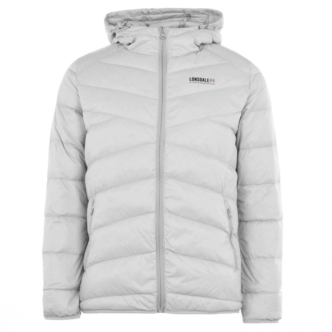Lonsdale Light Down Jacket Mens