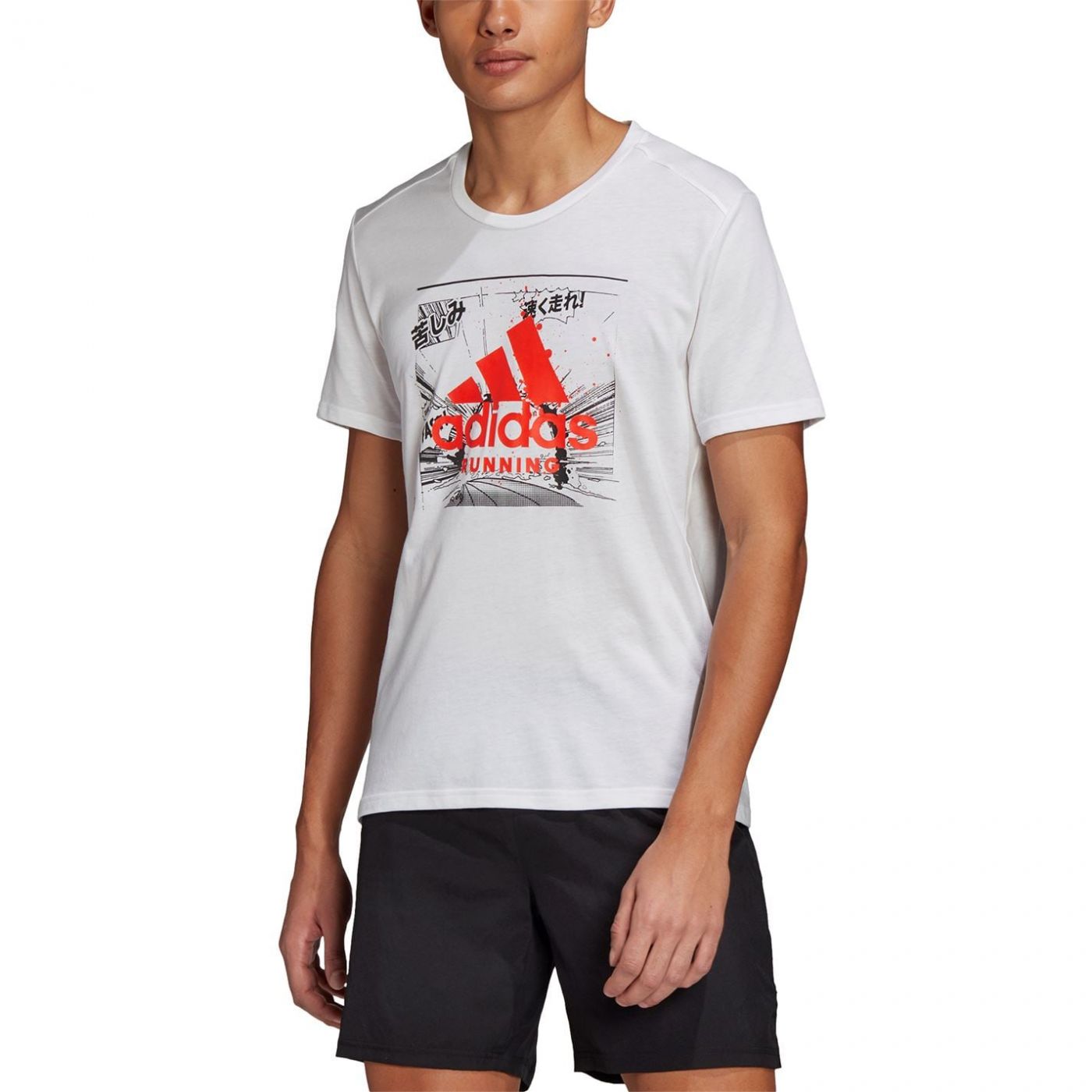 Adidas GFX Short Sleeve T Shirt Mens