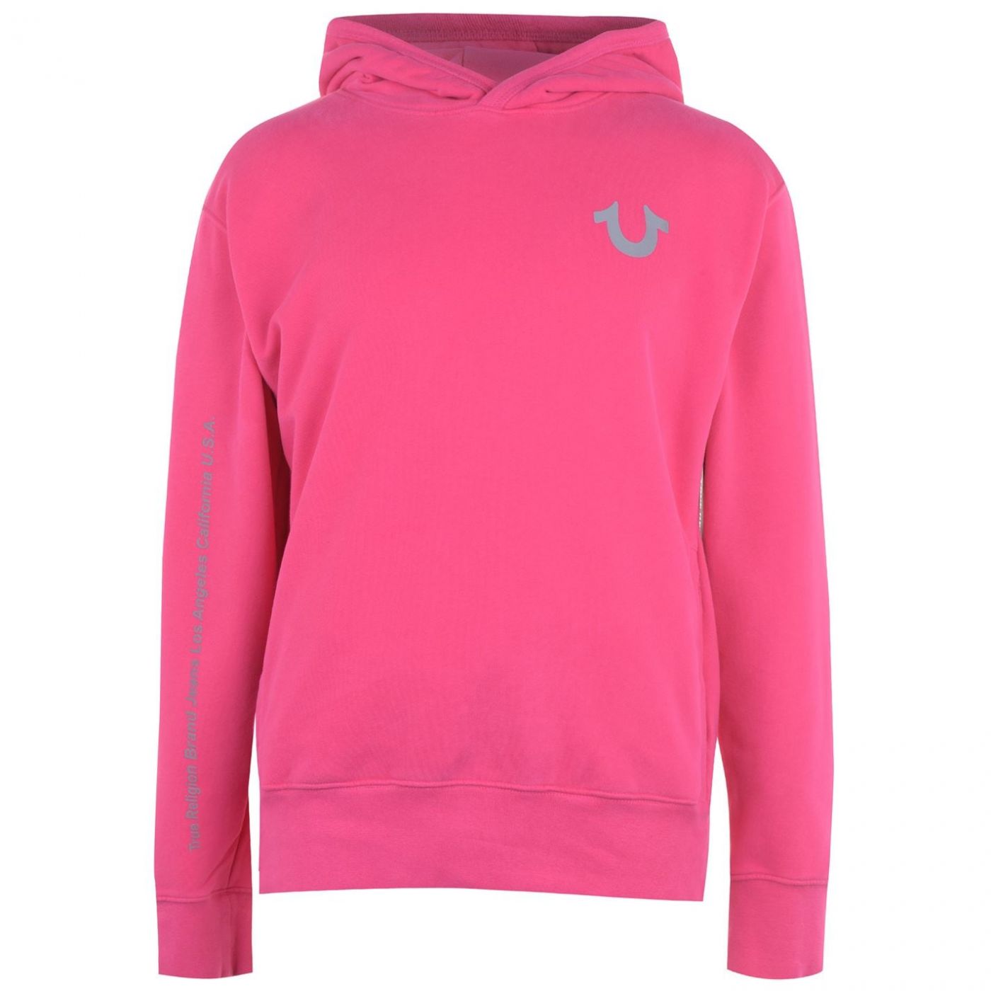 True Religion Reflective Over The Top Hoodie