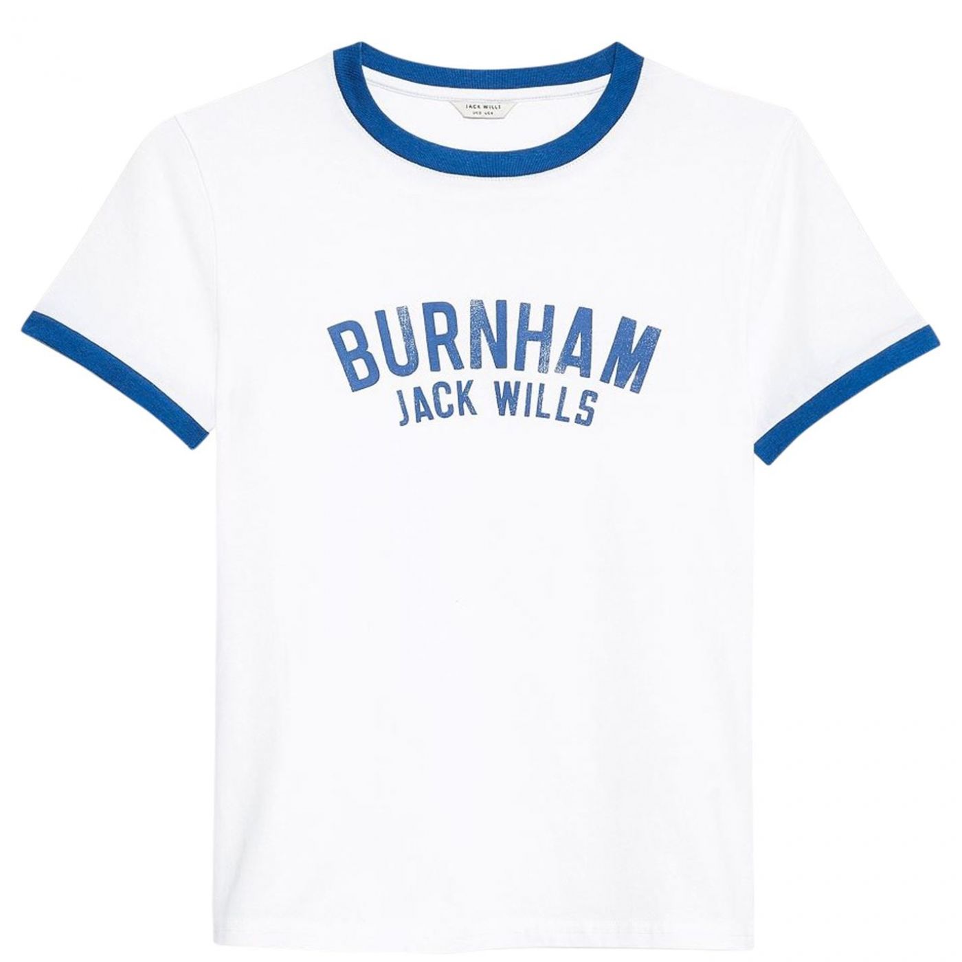 Jack Wills Trinkey Ringer Burnham T-Shirt