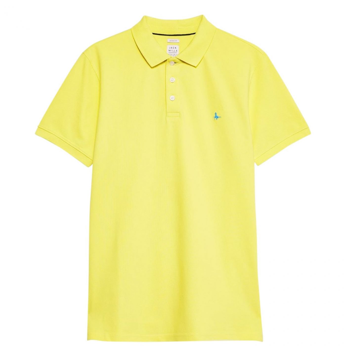 Jack Wills Bainlow Garment Dye Polo