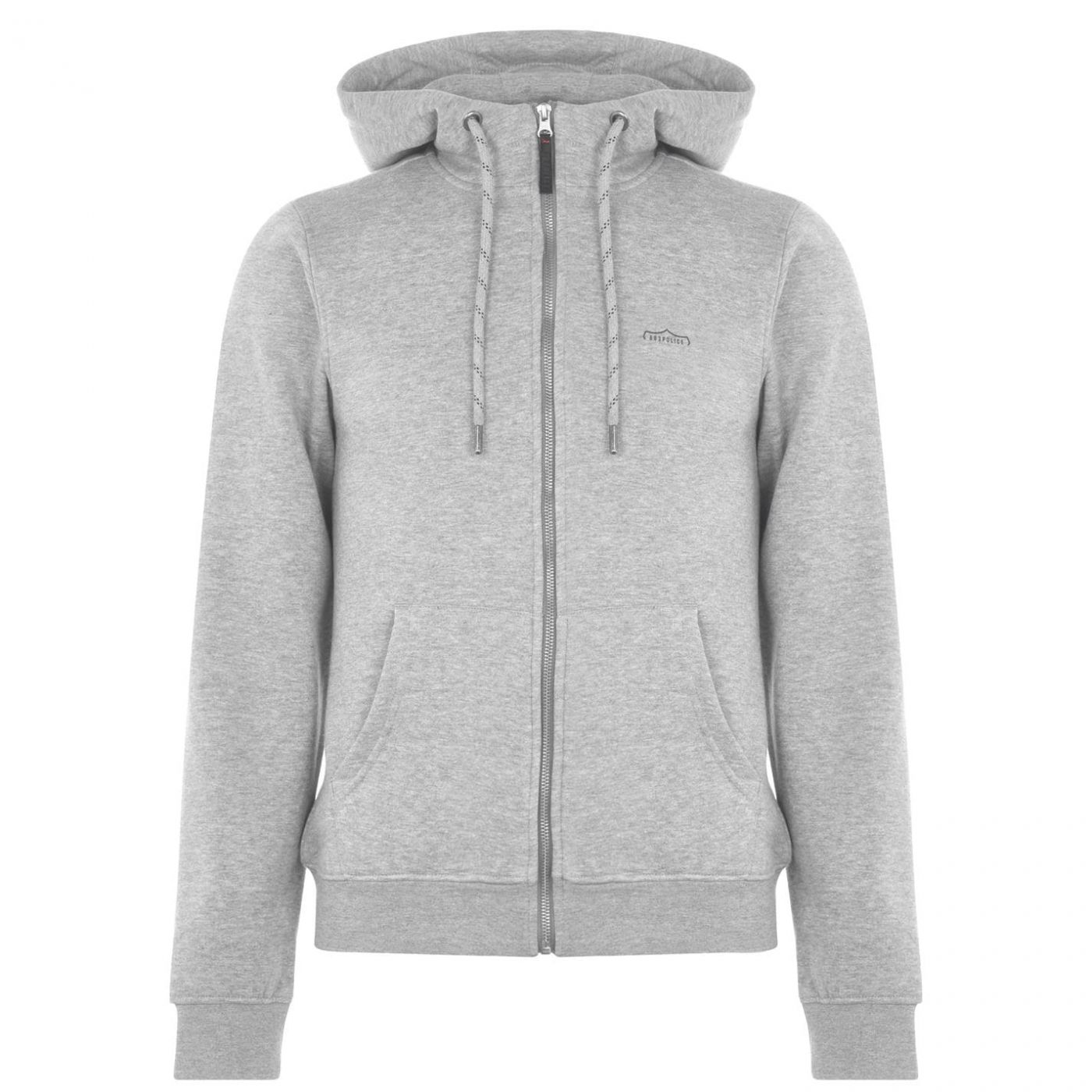 883 Police Glass Zip Hoodie Mens