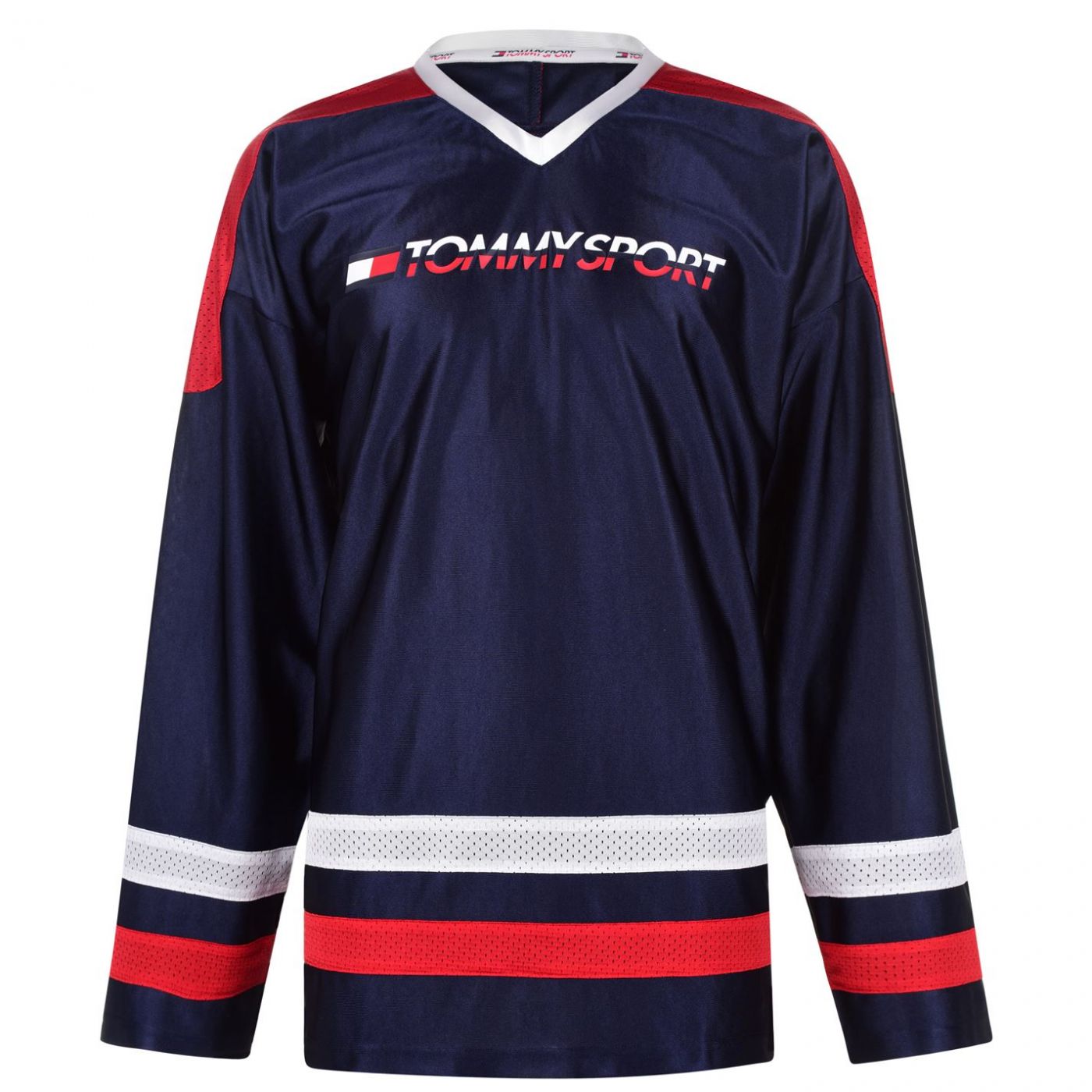 Tommy Sport Block Long Sleeve T-Shirt