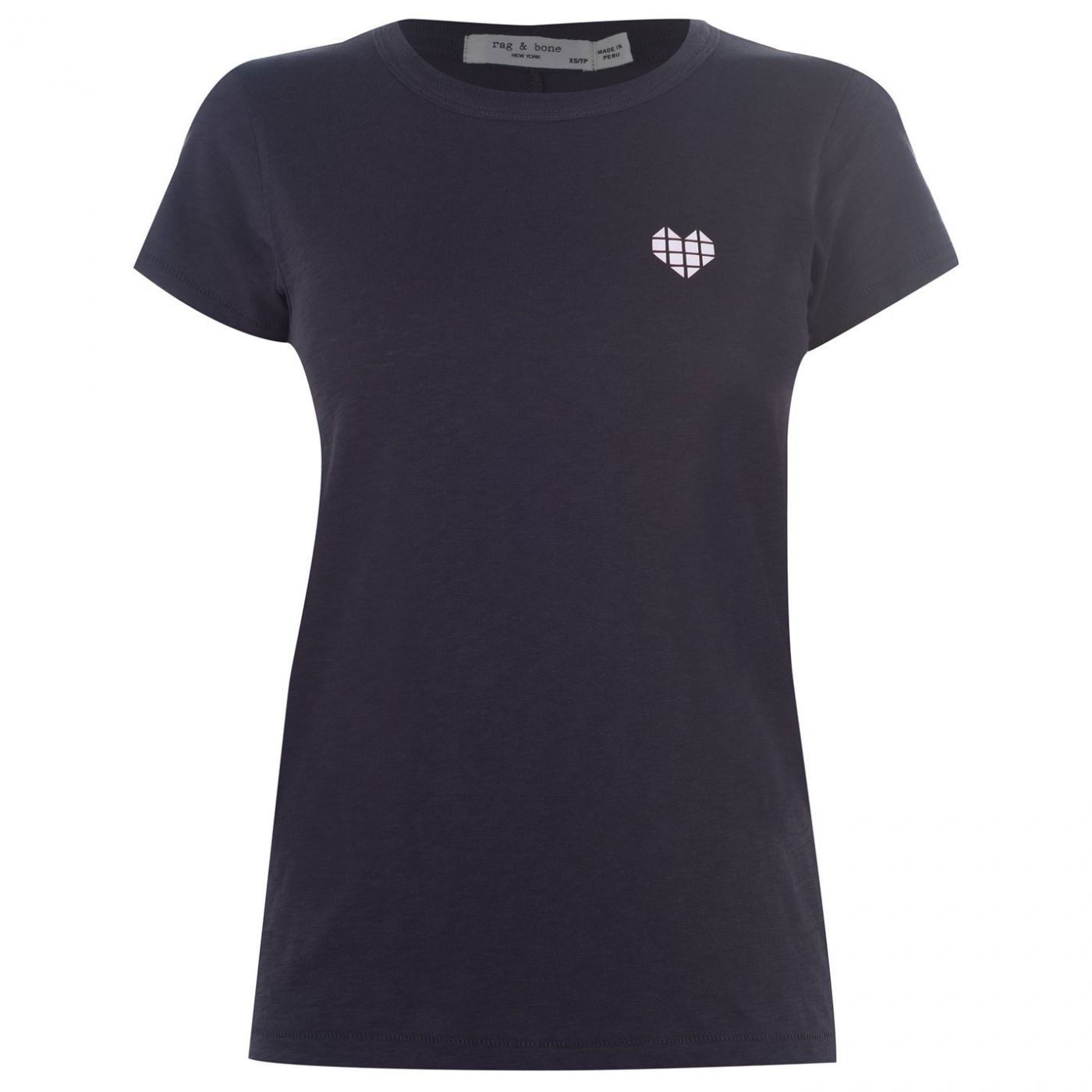 Rag and Bone Geo Heart T Shirt
