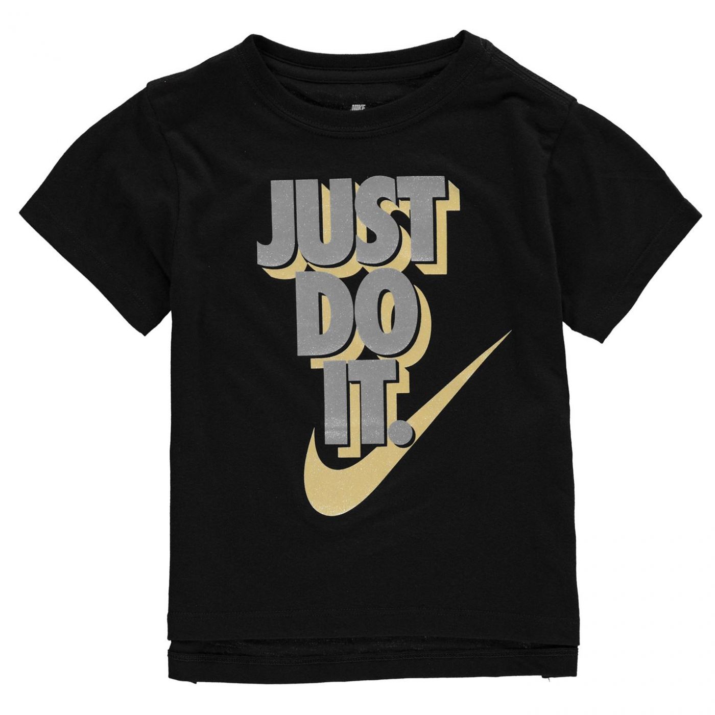Nike Metallic JDI T Shirt Infant Girls