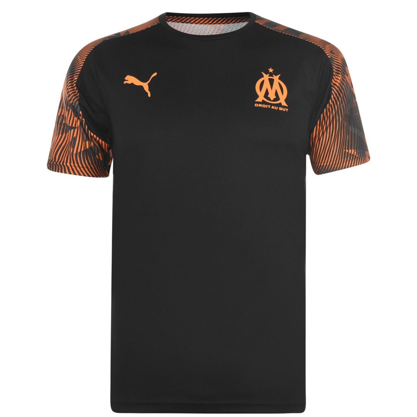 Puma Olympique De Marrseile Short Sleeved T Shirt Mens