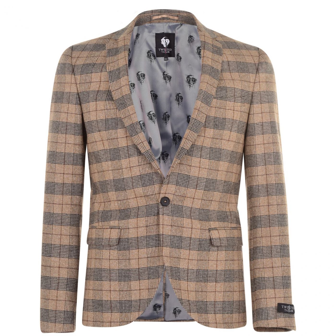Twisted Tailor Ace Check Blazer
