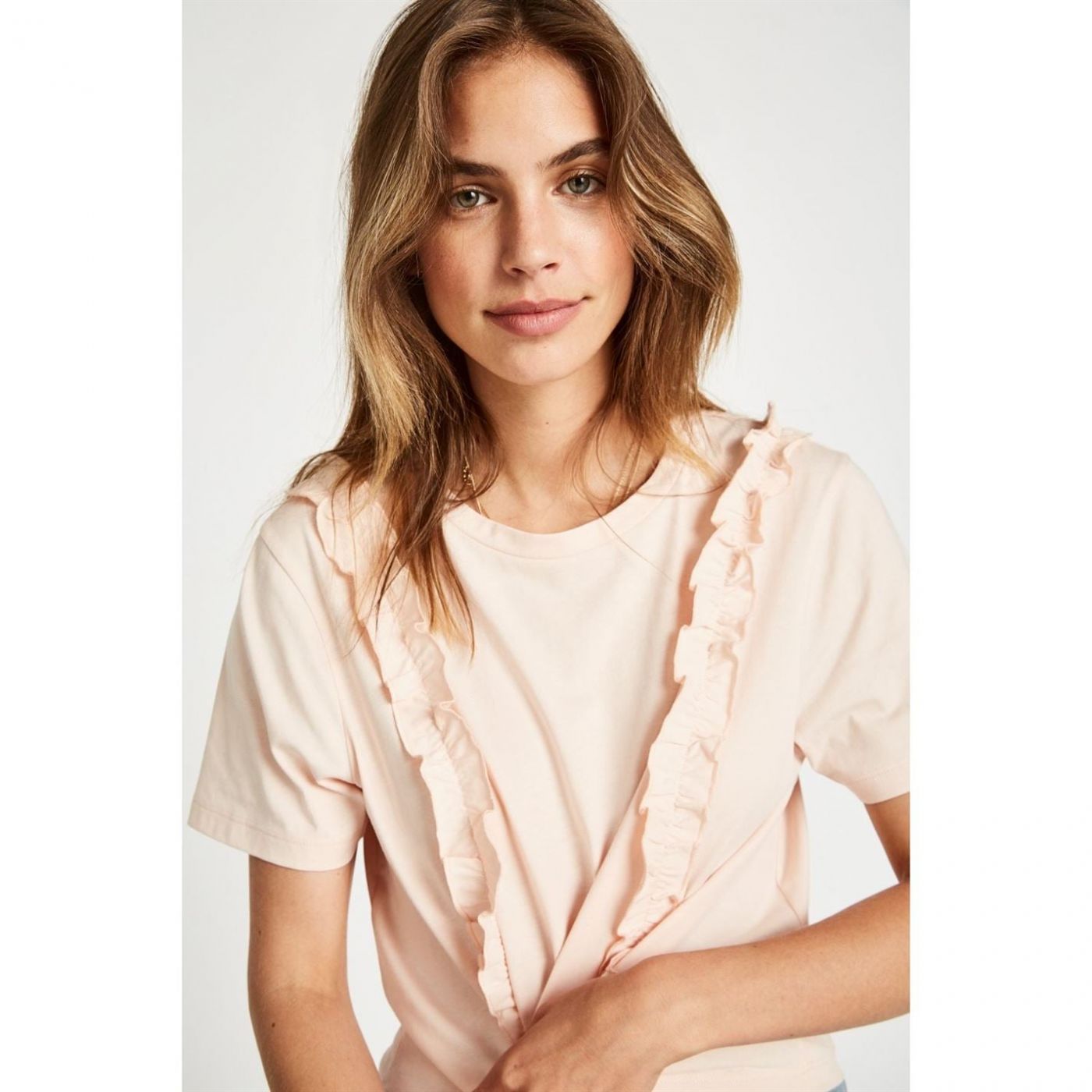 Jack Wills Purley Frill T-Shirt