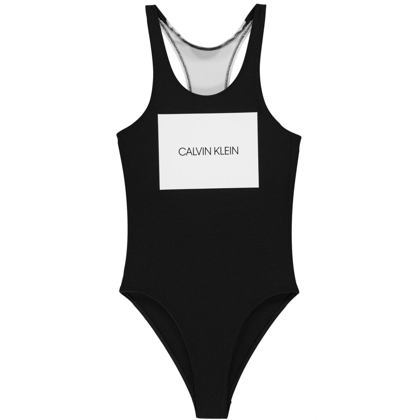 Calvin Klein Logo Swimsuit Girls