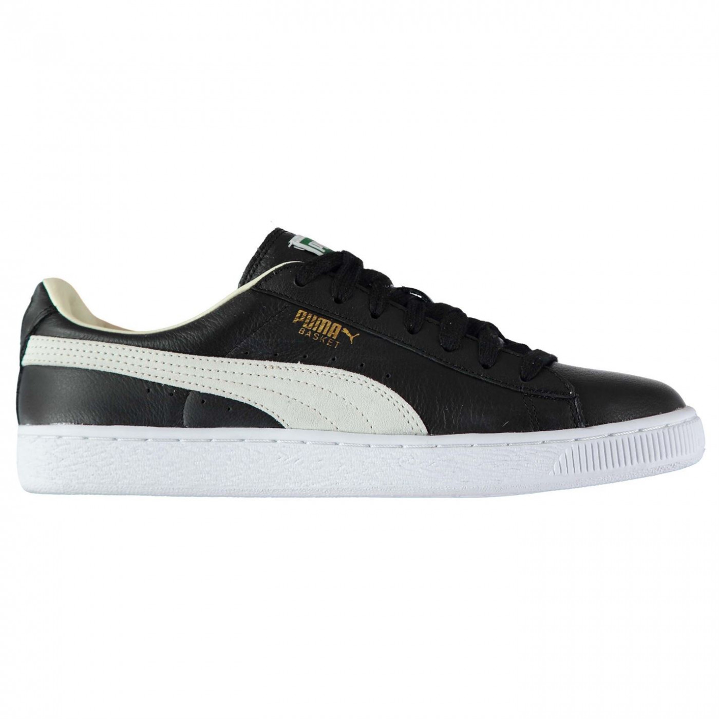 puma basket trainers mens