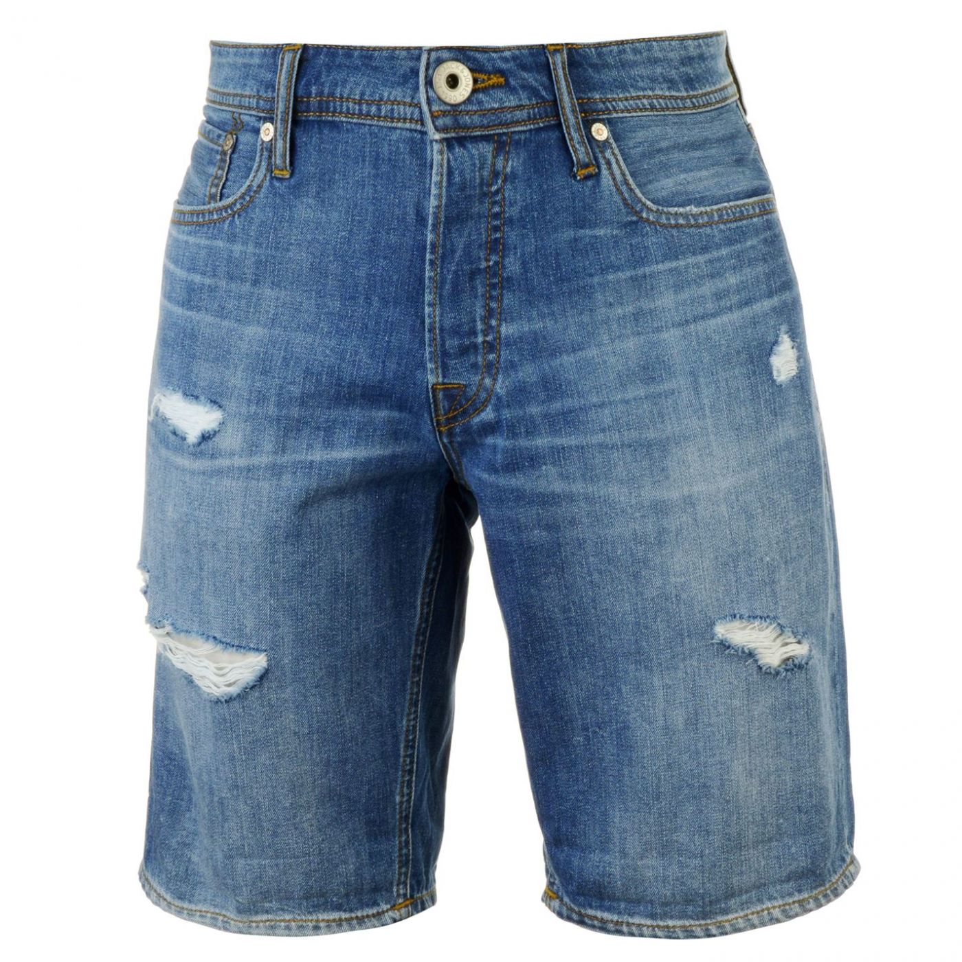 Jack and Jones Jeans Intelligence Rick Denim Shorts