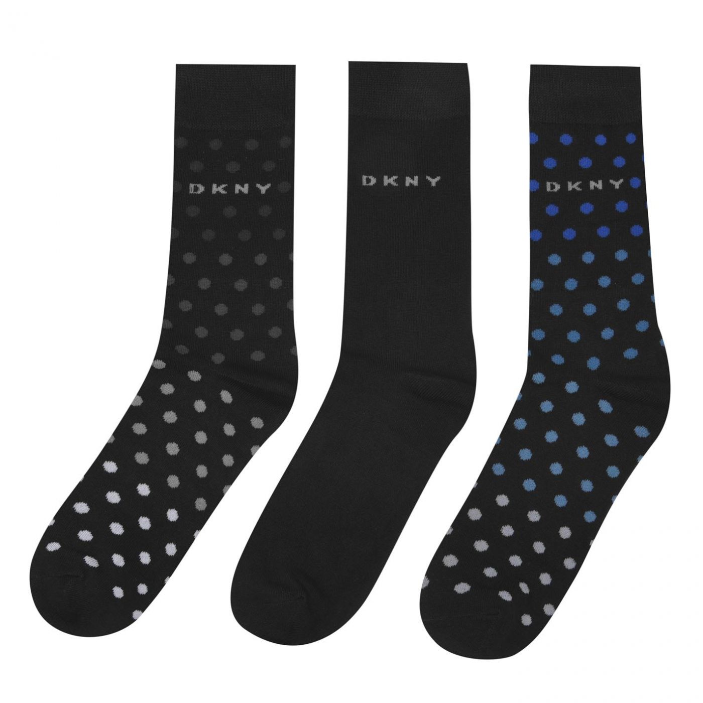 DKNY Logo Crew Socks