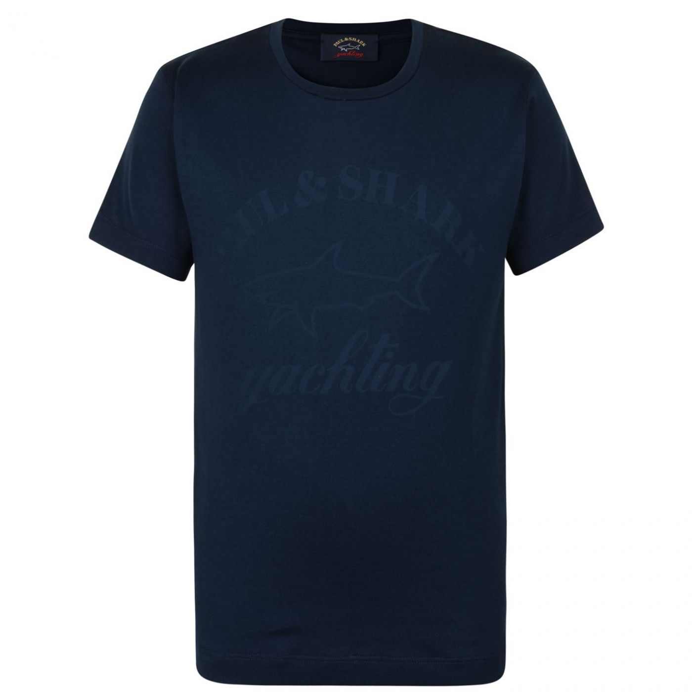 Paul And Shark Tonal Logo T Shirt