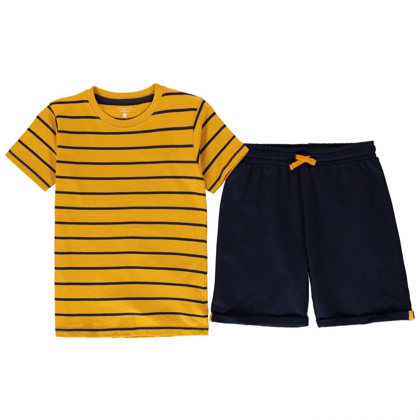 Crafted Shorts Set Junior Boys
