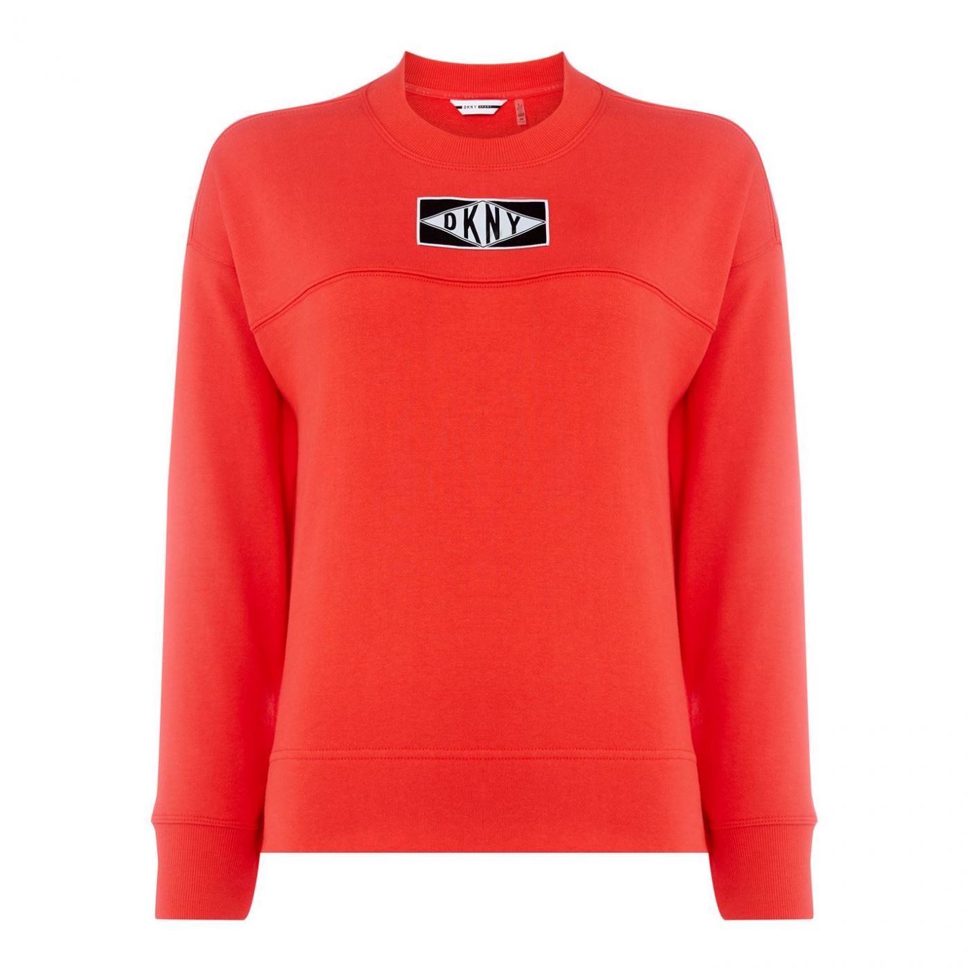 DKNY Sport Logo Patch Sweatshirt