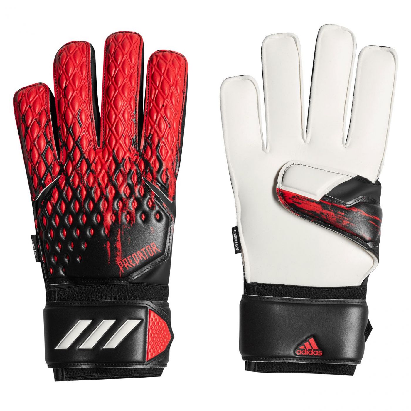 Adidas Predator Fingersave Goalkeeper Gloves Mens
