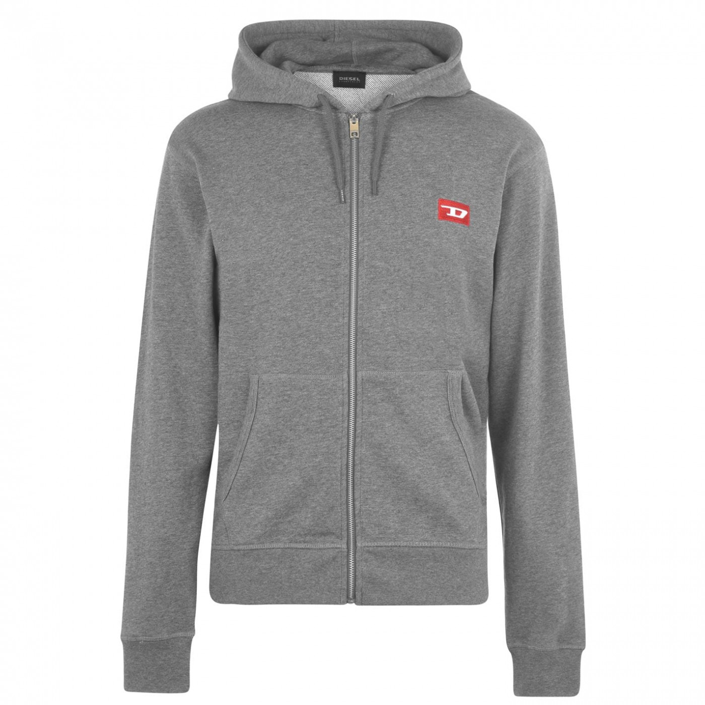 Diesel D Logo Zip Hoodie