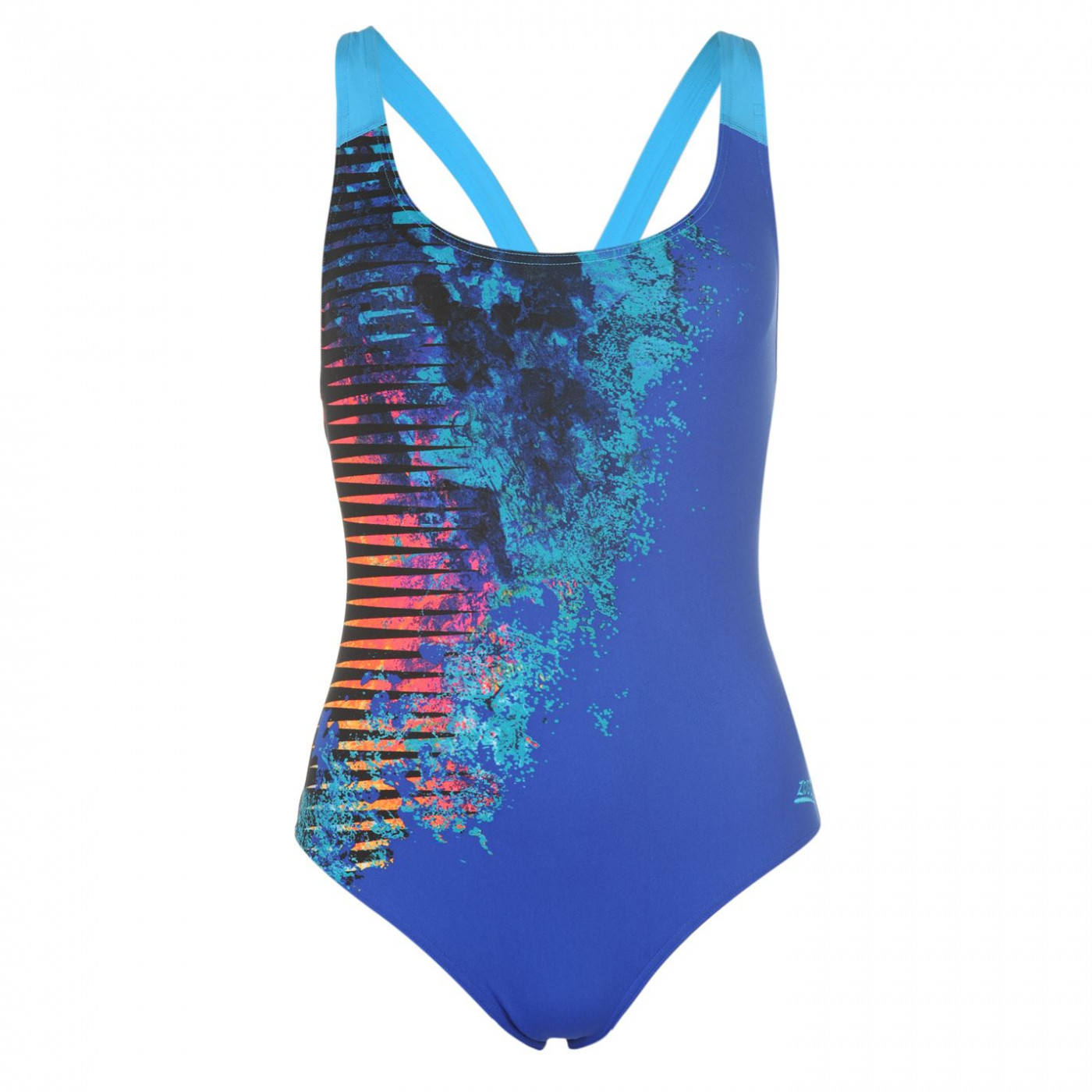 Zoggs Empire Darwin Leaderback Swimming Costume Ladies