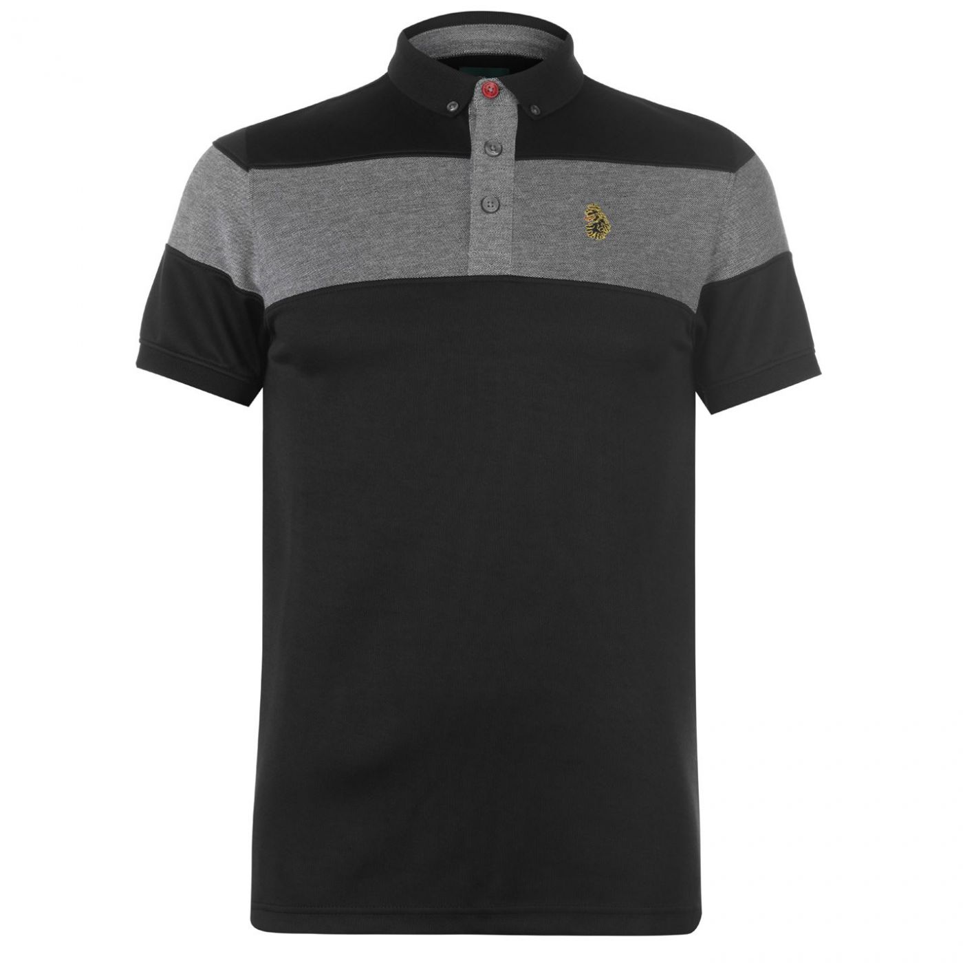 Luke Sport Colour Block Panel Polo Shirt