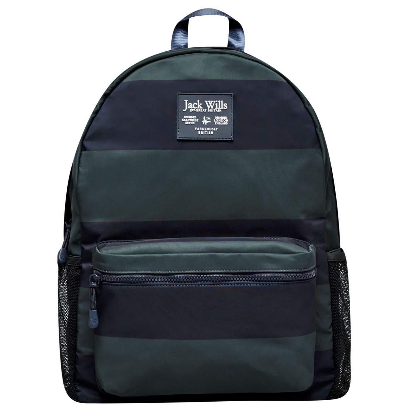 Jack Wills Sketchworth Stripe Nylon Backpack
