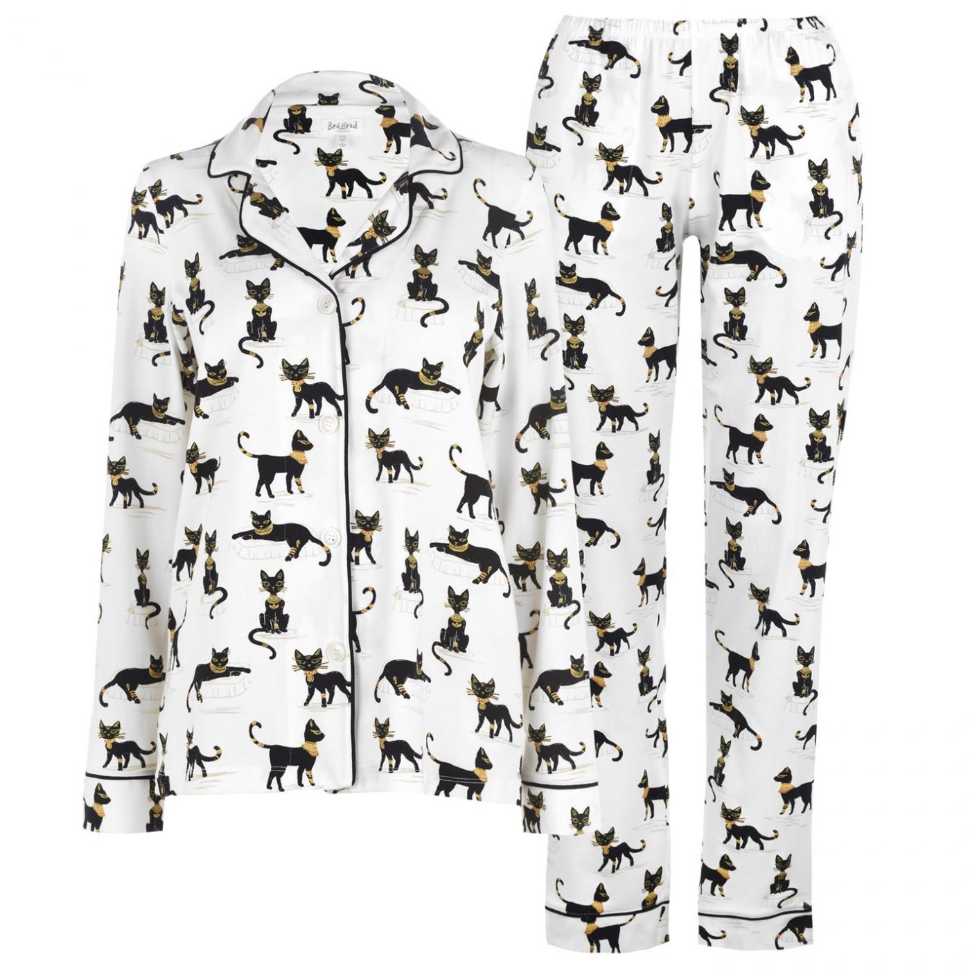 Bedhead Cario Kitten Long Sleeve Pyjama Set