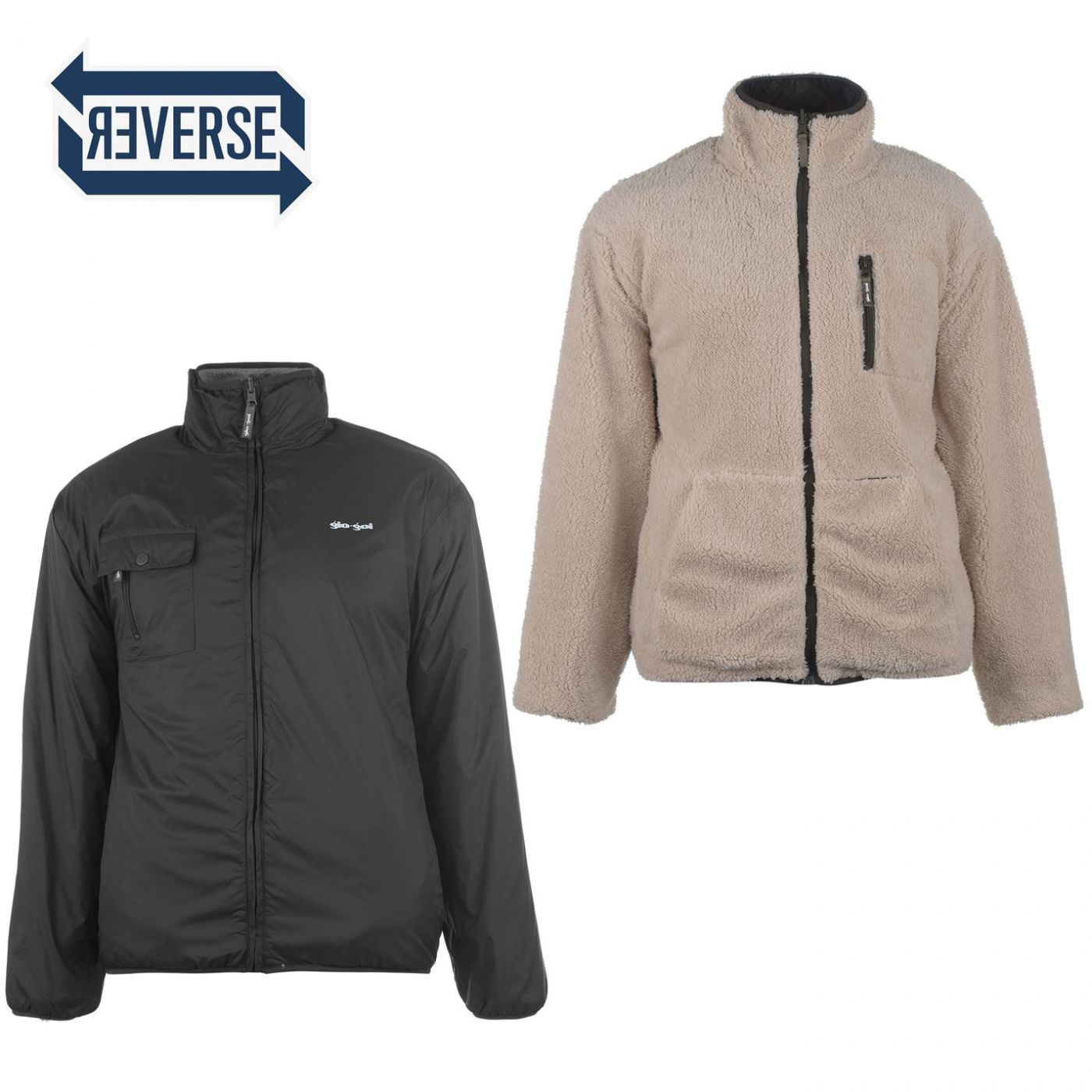 Gio Goi Reversible Fleece Jacket