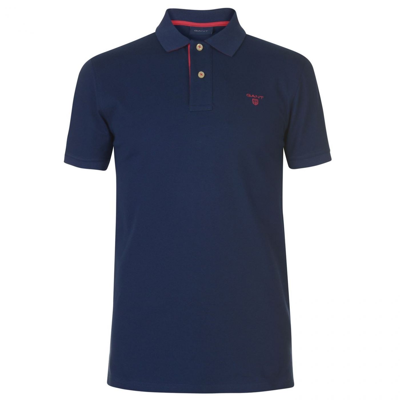 Gant Short Sleeved Polo Mens