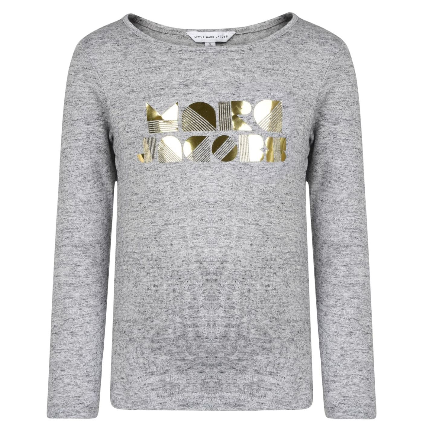MARC JACOBS Junior Girls Long Sleeve Logo T Shirt