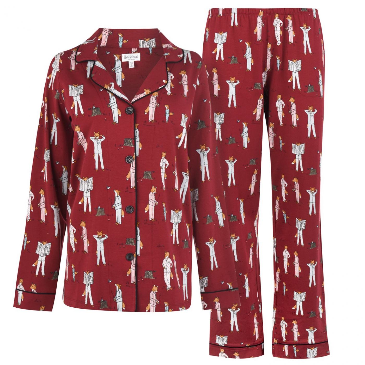 Bedhead Foxes Long Sleeve Pyjama Set