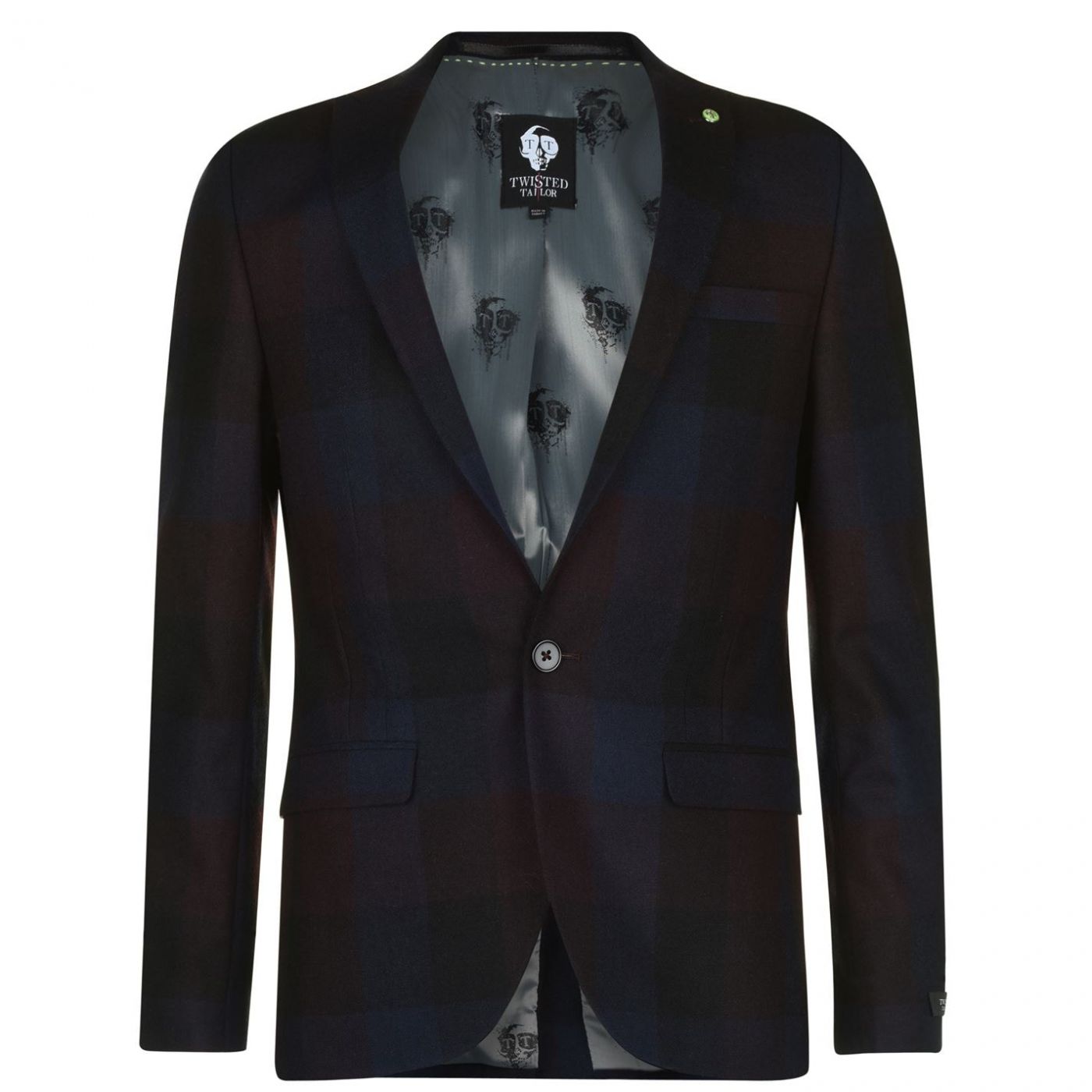 Twisted Tailor Ashby Check Blazer