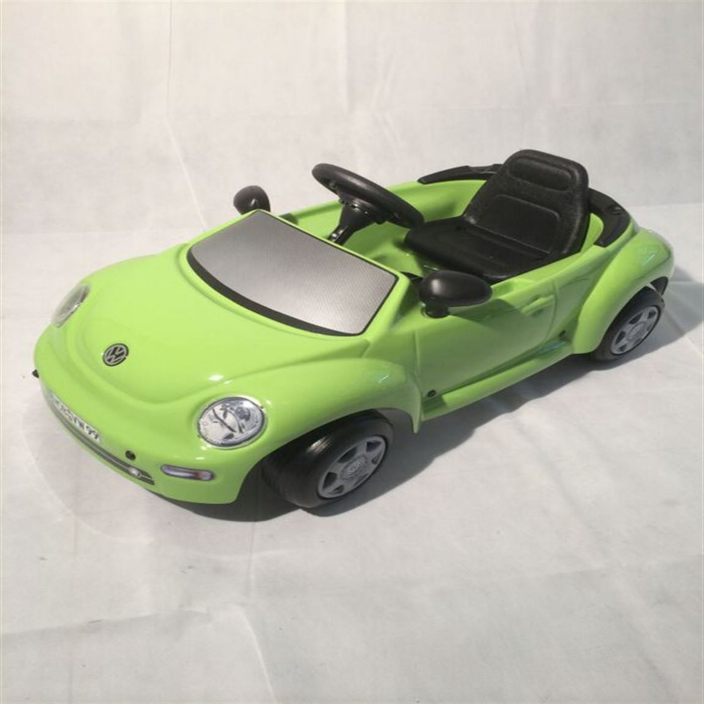 green pedal car