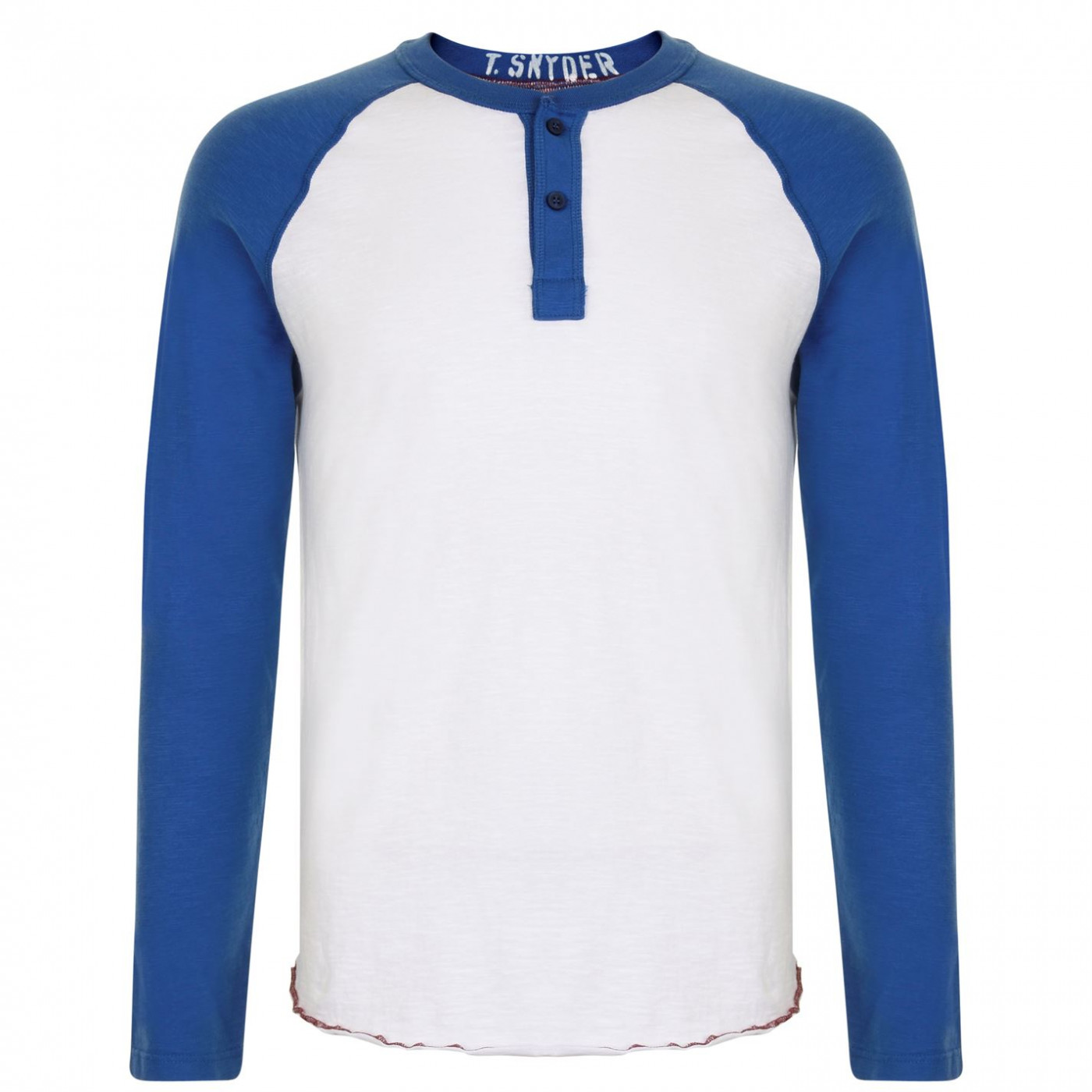 Champion Henley Long Sleeved T Shirt
