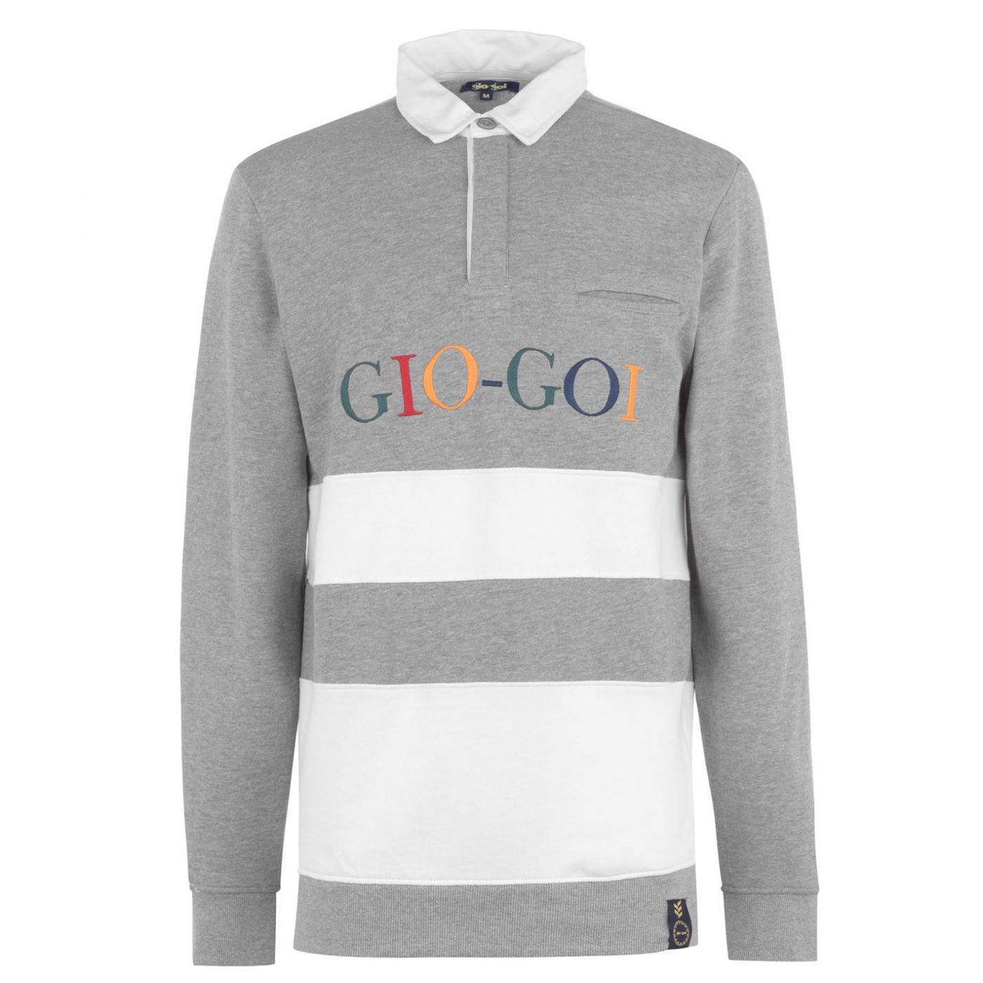 Gio Goi Goi Long Sleeve Polo Shirt